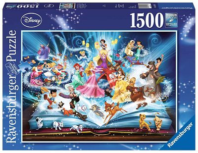 Skládačka Disney Pohádková kniha Disney (1500 dílků) - Poškozený obal